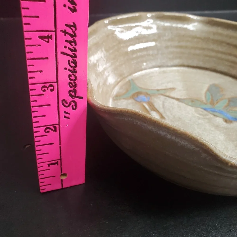 Vintage Mellow Mud Clay Deep Pie Plate 7